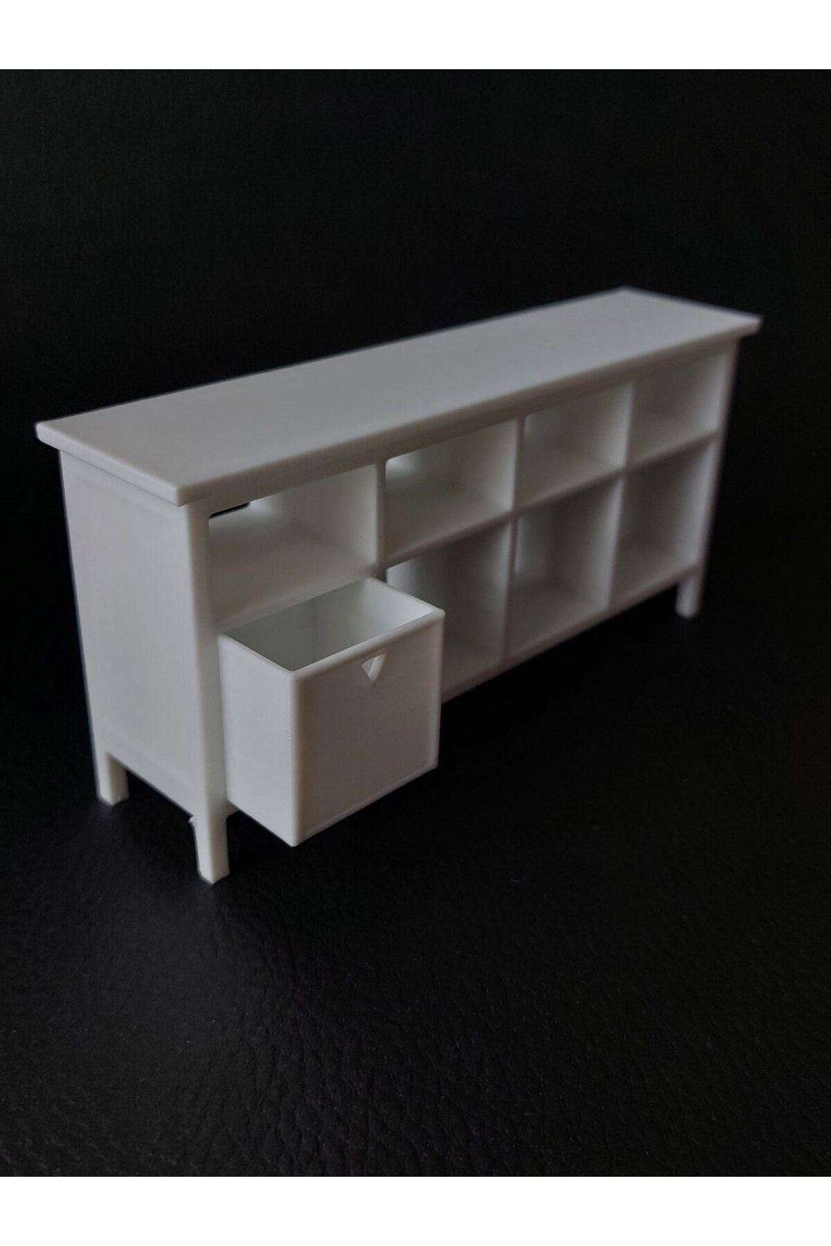 1/12 Ölçek Konsol Modern Minyatür Diorama Eşya Aksesuar - Görsel 3