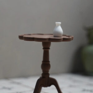 1/12 Ölçek Antika Vintage Sehpa Minyatür Diorama Eşya Aksesuar