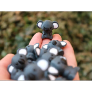 2'li Bebek Koala Teraryum Objeleri – Dekoratif Biblo Obje Figür Aksesuar