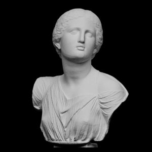 Antik Niobe'nin Kızları Büst Heykel Biblo 15cm