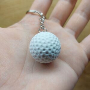 Golf Topu Anahtarlık Ayna Süsü