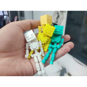 Hareketli Eklembacaklı Mini Robot Figür – 3D Oyuncak