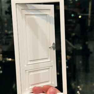 1/12 Ölçek Kapı Minyatür Diorama Eşya Aksesuar