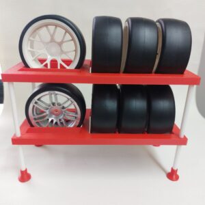 RC 1/10 Ölçekli 2 Katlı Teker Standı (Tekerler Dahil Değildir!) Rc Model Hobby